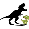 T-Rex Dinosaur Schoolchild