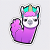 lama unicorn