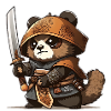 Tanuki samurai