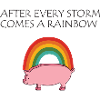 Rainbow pig
