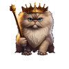 Persian Cat Queen