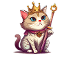 Royal Cat Kawaii Kitten