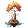 Solitary tree
