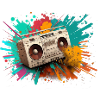 Stereo Paint Explosion