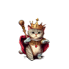 Stolze Katzenbesitzerin Katzenmutter