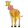 Giraffe Donut