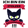 Stolzer Katzenpapa