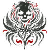 Demonic Skull Tribal