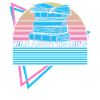 Funny Book Reader Bookworm