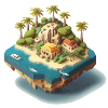 Island 3D Gift