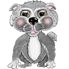 Bozley & Friends Cutesy Fluffy Dog