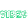 Vibes abstract green