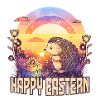 Happy Easter Hedgehogs