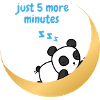Panda on Moon