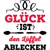 Löffel ablecken