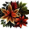 nature fleurs feuilles