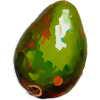 Ölgemälde einer Avocado