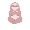 Yoga Meditation Sloth Namaste