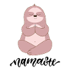 Yoga Meditation Sloth Namaste