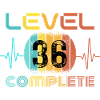 36 anni - 36° compleanno Level 36 Complete Design