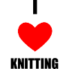 I LOVE KNITTING