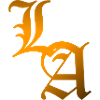 LA lettering