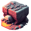 Skull Mountain Isometric