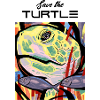 Turtle art work design
