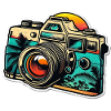 Retro Style Camera