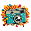 Caméra Pop Art Sunshine