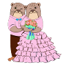 Otter-Liebhaber Otter-Flüsterer Tier-Ehe