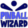Pinball Wizard flipper bleu flipper