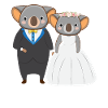 Verlobter Koala-Liebhaber Koala-Flüsterer Tier