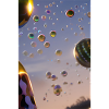 Bunte Seifenblase