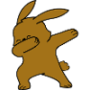 Dabbing Rabbit