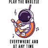 Ukulele astronaut unique design