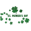 St.Patrick's Day, Ireland, Ireland, Klee,Glitter