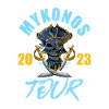 Mykonos 2023 Skeleton