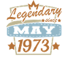 May 1973 Retro Birthday