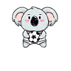 Handball Koala Football Grunge