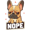 Bouledogue français Nope