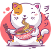 Ramen de chat