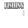 Lustiges Angler Fischer