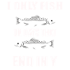 Lustiges Angler Fischer