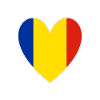 Romania Heart