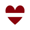 Latvia Heart