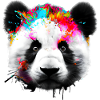 Bunter Panda