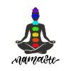 Yoga Meditation Chakra Namaste