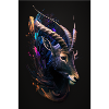 Neon Capricorn