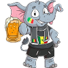 Senegal Fan Elephant
